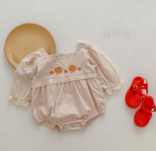 秋冬新作 ベビー服 韓国風子供服 長袖 かわいい ロンパース キッズ服 上着 男女兼用 66-100CM