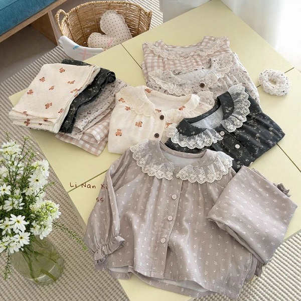 新品★子供服 ルームウェア セットアップ★90cm~150cm 5色