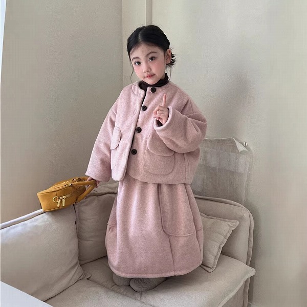 新品★子供服　コート+スカート　セットアップ★90cm～150cm