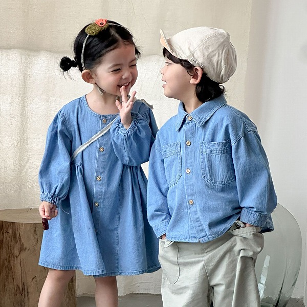 新品QMM★子供服　シャツ&ワンピース★80cm～150cm
