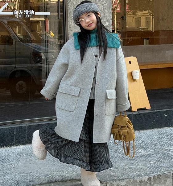 新品★ちびっ子服＆親子服 スコート★100-160珊/おっ母さんM