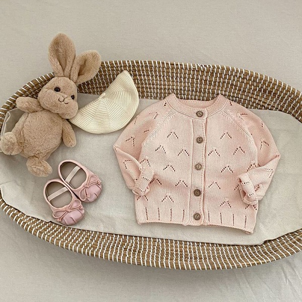 秋新品★子供服 　カーディガン★66cm～100cm