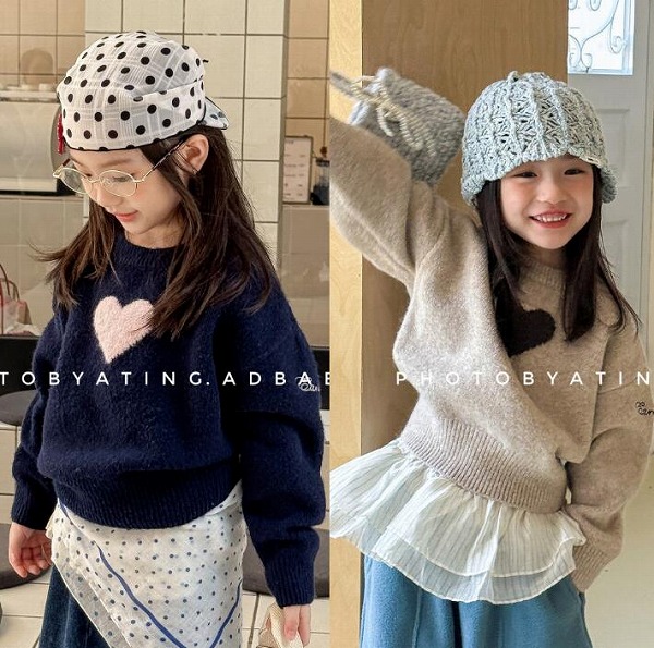 新作 　キッズ服　SJ　トップス ニットセーター★80－130CM　２色