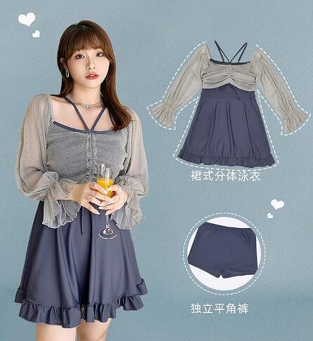新品 スリム エレガント女性 TB水着　温泉可　シャワー　ビキニ　セバレーツ ★XLー6XL