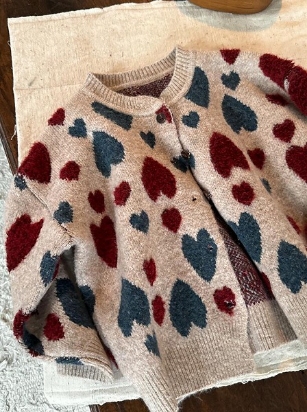 子供服　キッズ ニット　カーディガン　90-150