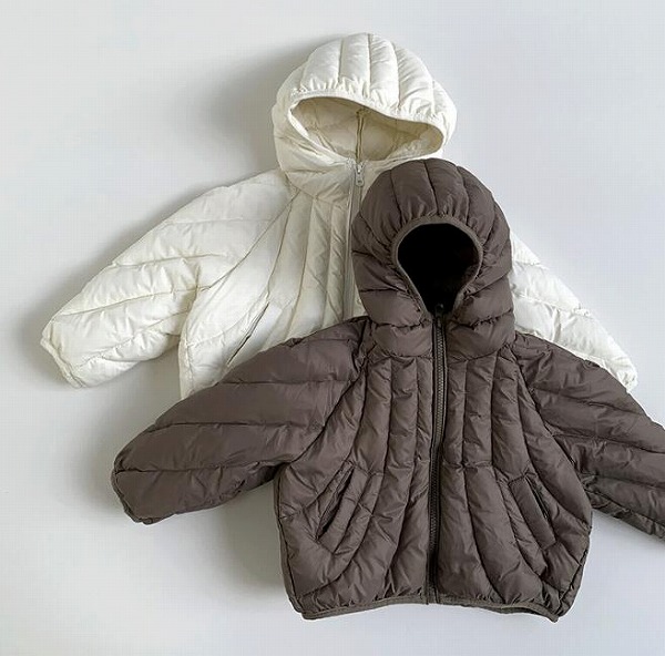 赤ちゃん服 キッズ トップス 落ちこむ厚地の外套 80-130 ２色