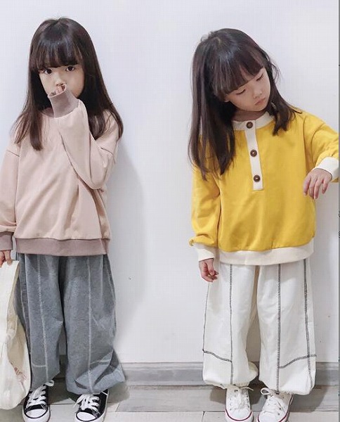 新品 親子服 子供服 トップス ワーフガーTシャツ カットソー 100-150cm