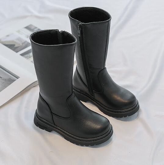 冬新品 赤ちゃん靴 シューズ ロングブーツ 引き舟21-35 内長14.1-22.1