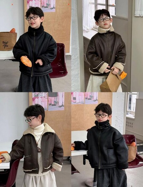 新作 　キッズ服　TR　厚手トップス　コート　ジャケット★90－160CM　２色