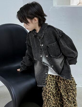 新作 　キッズ服　MYT　トップス　デニムコート　シャツ★100－160CM