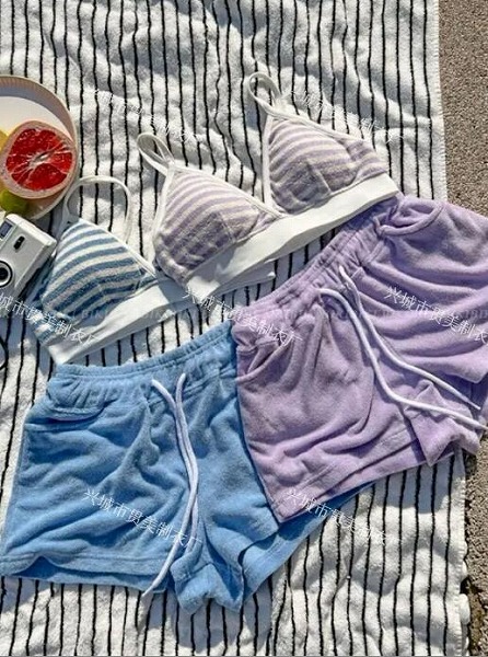 新品レディース水泳着 分体式水泳着 水浴び設備  海水浴場可用 2点仕掛ける