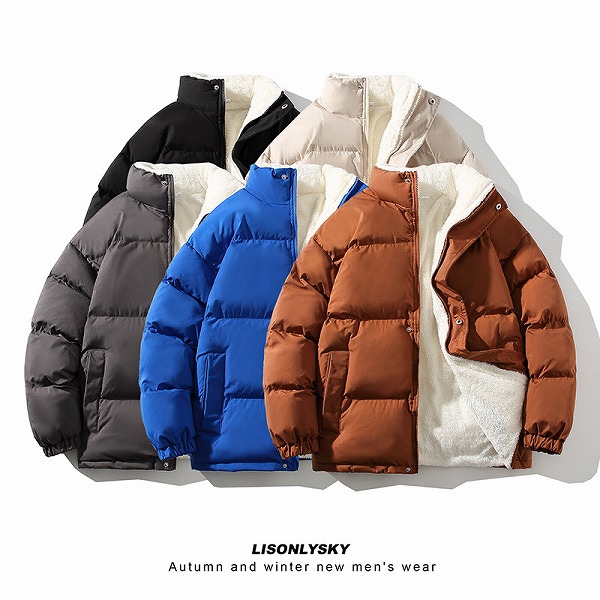 メンズ・防寒防風厚地の外套・秋と冬・アウター・人となり・ジャケットトップス・M～5XL 5色