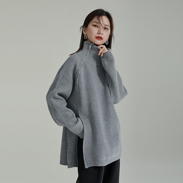 個人的特徴派ファッションオシャレニット不規則さトップスレディース通学通い 新作
