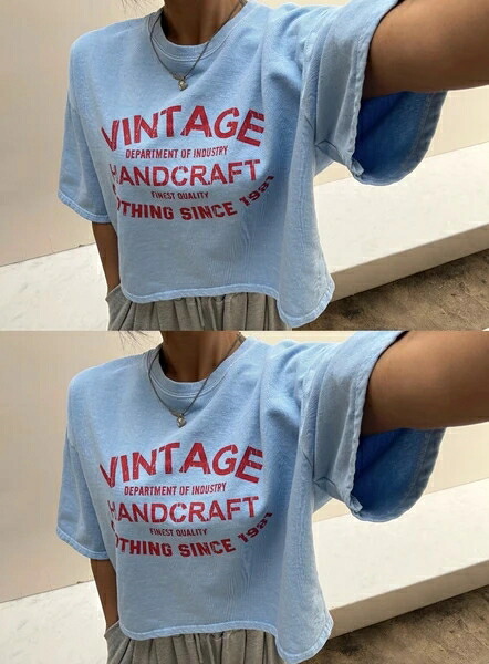 VINTAGEえの具ティーシャツ