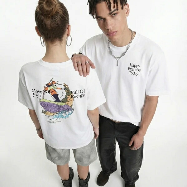 夏新作 Tシャツ メンズ プリント アメリカンカジュアル 半袖 ブランド トップス ラバープリント 刺繍風 立体感 質感 クラフトマンシップ リラックスフィット 厚手コットン デニム カーゴパンツ ストリートスタイル 春夏|ドレミファソラ・ねこ