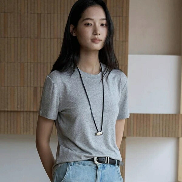 トップス レディース シャツ Tシャツ 9色 短袖 カジュアル 春夏新作 通勤 お出かけ 着回し コーデ ボトムス ゆったり シルエット M L モダール アクリル ウール ポリウレタン シルク シロ クロ ピンク ベージュ ブルー イエロー|ドレミファソラ・ねこ