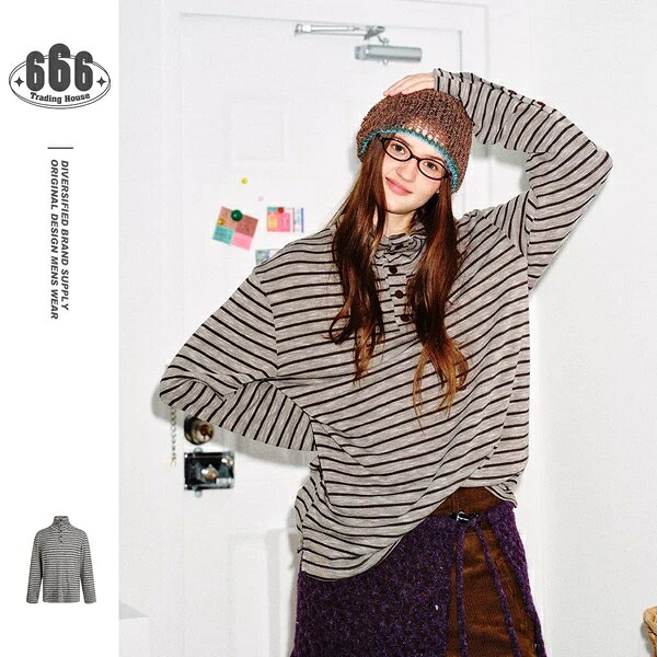 トップス レディース Tシャツ プルオーバー 長袖 春新作 きれいめ カジュアル 大人女子 オフィス お出かけ 着回し シンプル ベーシック 体型カバー おしゃれ かわいい 通勤 通学 デイリー 上品 トレンド 長袖Tシャツ カットソー｜ドレミファソラ・ねこ