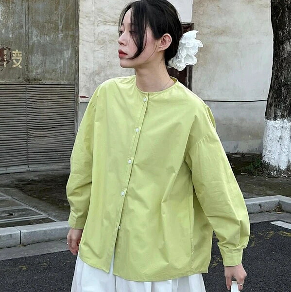 トップス レディース ブラウス シャツ Tシャツ 3色 長袖 韓国風 春新作 きれいめ カジュアル オフィス 清楚 大人女子 フェミニン オフィススタイル 20代 30代 40代 50代 春物 春服 オルチャン ファッション トレンド 着回し力｜ドレミファソラ・ねこ