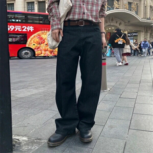 ズボン 秋冬新作 ズボン下 心地好い 通気 下つ方 ジーンズ ストレートスメンズ