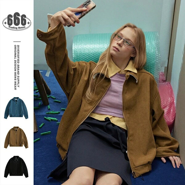 韓国風 メンズ ジャケットトップス 長袖 時間新作 ヴィンテージ レトロ コール天 メンズファッション-コート・ジャケット
