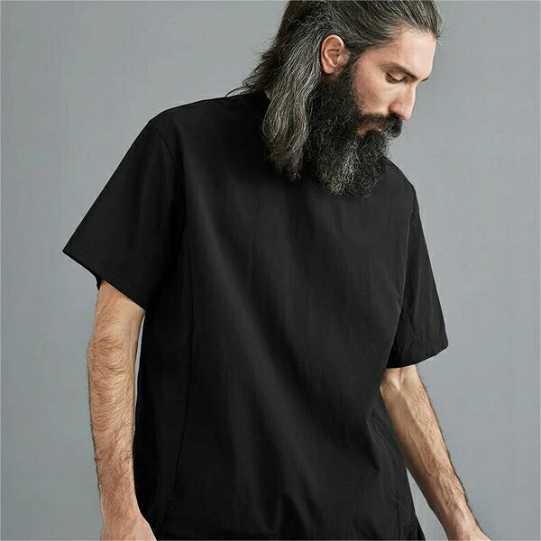 メンズ Tシャツ 新作春夏 トッブス 男 半袖 ラウンドネック 丈夫 無地 カシュクール|ドレミファソラ・ねこ