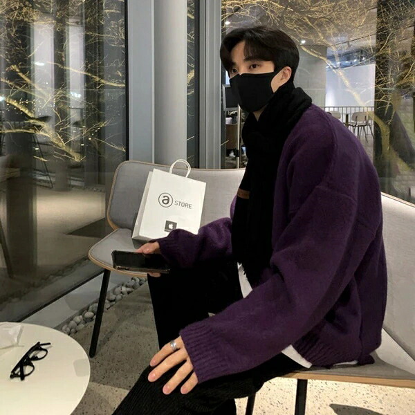長袖 プルオーバー 新作 メンズ 編み物保温 韓国風 加厚 濫りがわしい 流行り物