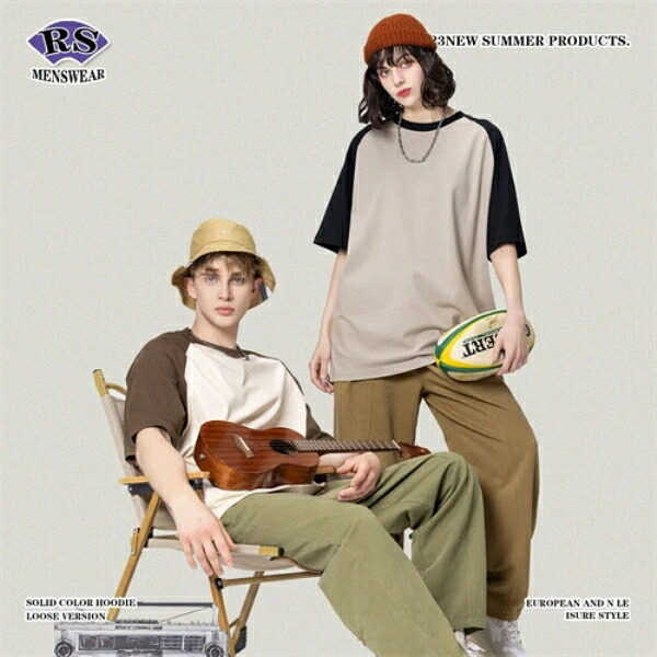 濫りがわしい メンズ プルオーバー T-プルオーバー 新作 トッブス 日焼打ちきり服 半袖運動競技 流行り物