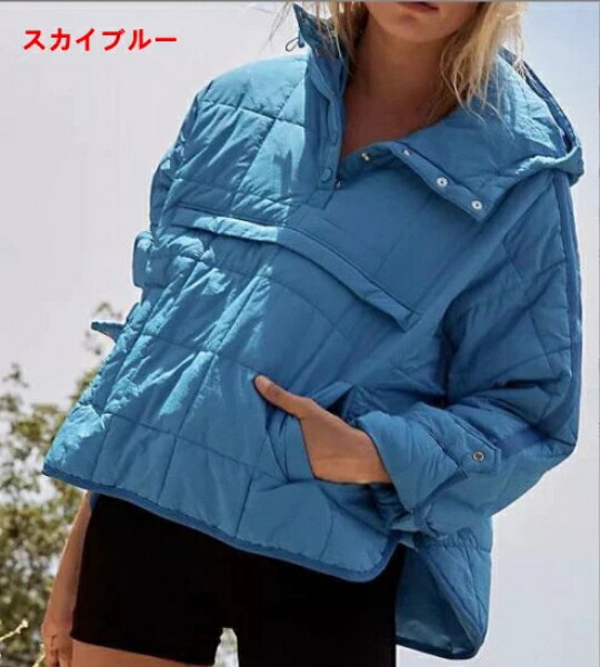 パーカー フード付き 保温 長袖 綿服 無地 ゆったり 快適 レディース ファッション BQ6944｜ドレミファソラ・ねこ