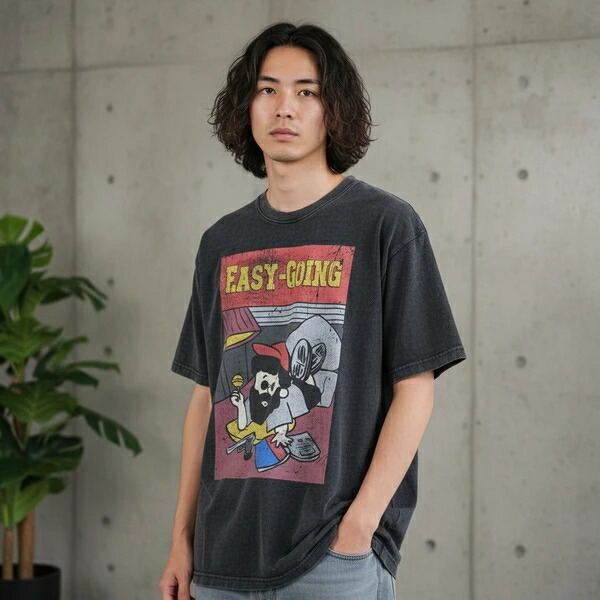 ★追加生産★OZZYブートプリントTシャツ(4月納品)【春夏新作商品】|ドレミファソラ・ねこ