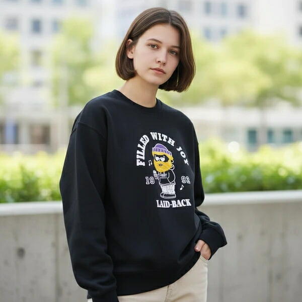 「大人気OZZY/珈琲柄」サガラ+PTダンボールスウェット(11月納品)【冬春新作商いもの】