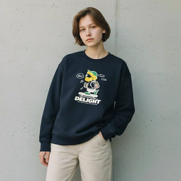 「大人気OZZY/ピクニック柄」サガラ+PTダンボールスウェット(11月納品)【冬春新作商いもの】