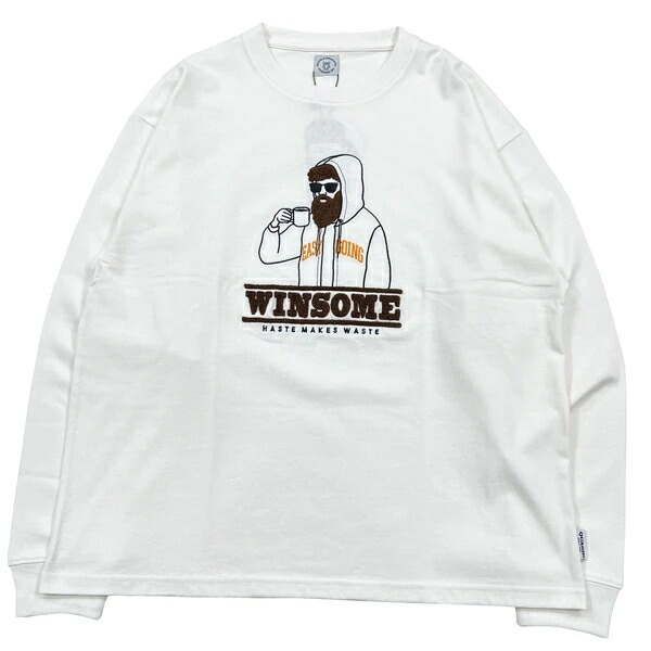 ★実績続きもの★ヒゲサガラ大刺しゅう流汗Tee(11月納品)【梅春新作商いもの】