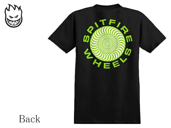 SPITFIRE CLASSIC'87 SWIRL FILL SS TEE 22879|ドレミファソラ・ねこ