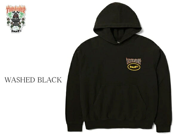 HUF X THRASHER MELTDOWN HEAVYWEIGHT HOODIE 22705｜ドレミファソラ・ねこ 40,112円