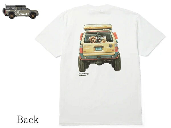 HUF X TOYOTA TRAILHUNTER 4 RUNNER S/S TEE 22687｜ドレミファソラ・ねこ 13,118円