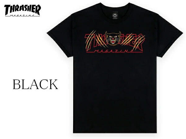 THRASHER GATO T-SHIRTS 21491｜ドレミファソラ・ねこ