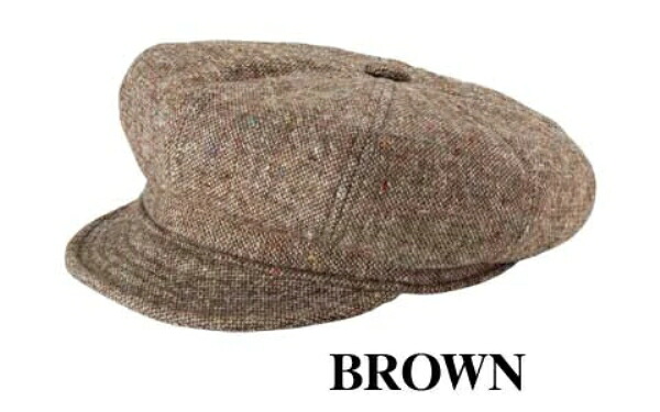 NEWYORK HAT＃9052 TWEED SPITFIRE 21119｜ドレミファソラ・ねこ