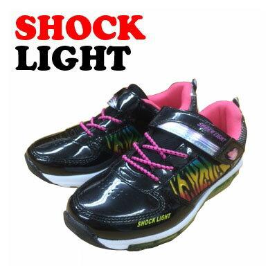 楽天市場 Shock Light 光る キッズスニーカー 4564 ブラック 16 23cm ショックライト 小学生 女の子 子ども 子供 こども キッズシューズ 靴 子供靴 シューズ 女児 スニーカー 光る靴 安全 フラッシュスニーカー 女児 運動靴 運動 幼稚園 Pirates Shop 楽天市場店