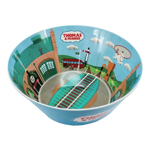 【楽天市場】【きかんしゃトーマス パノラマ ボウル 】器 うつわ 子ども キャラクター ランチ ご飯 茶碗 お茶碗 トーマスグッズ お皿 皿
