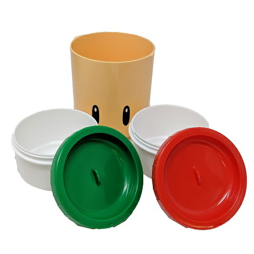 SB【スーパーマリオ スーパーキノコ＆1UPキノコ 2段 ランチボックス