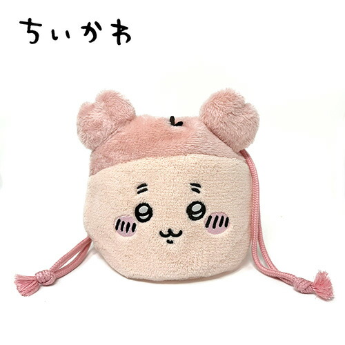 ちいかわ　ポーチ　巾着　うさぎ　モモンガ　マスコット　キーホルダー 楽天市場】EM【ちいかわ ぬいぐるみ フェイス 巾着 モモンガ CKW