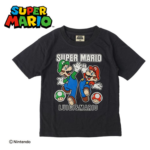 【楽天市場】FP【マリオカート キッズ Tシャツ BK 120cm 130cm】SUPER MARIO KART マリオ スーパーマリオ ブラザーズ  サイズ 男児 女児 男の子 女の子 幼稚園 小学生 キャラクター グッズ 雑貨 アパレル 服 ヨッシー ワンダー オデッセイ 子ども ファミコン