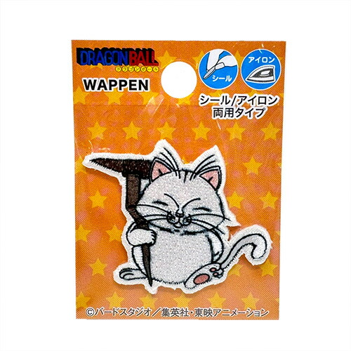 INA【ドラゴンボール　カリン様　ミニ　ワッペン　DBA005】キャラクター　ワッペン　アップリケ　シール　接着　アイロン　デコシール　パッチワーク　パッチ　リメイク　刺繍　アニメ　DRAGON BALL　ダイマ　超　Z　服　かばん画像