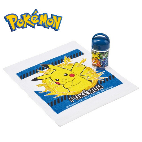 【楽天市場】SK【ポケットモンスター ピカチュウ ケース付き おしぼり 025】セット お手拭 おてふき お弁当グッズ お弁当 弁当 ランチ