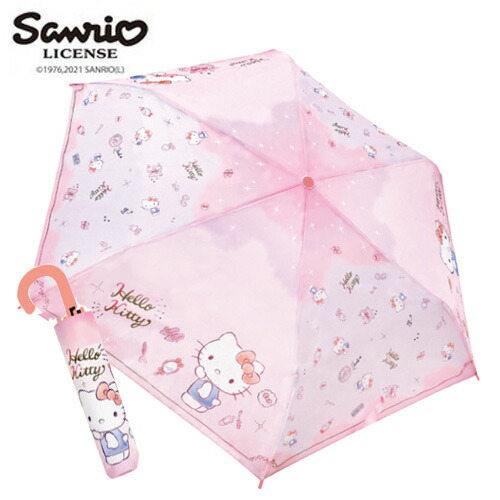 楽天市場】JP【ハローキティ 折りたたみ傘 53cm キャンディピンク