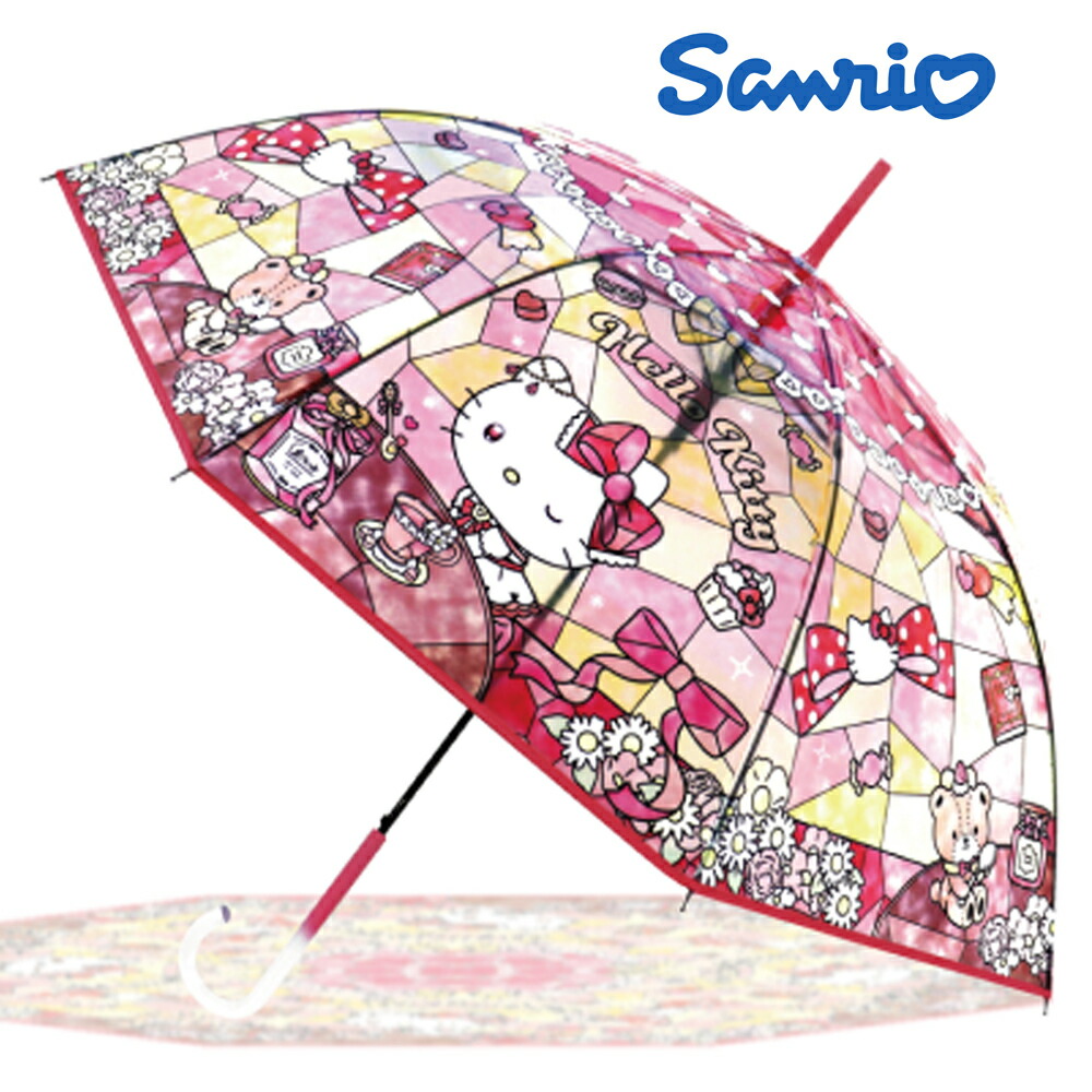 楽天市場】JP【サンリオ ハローキティ ☆フリルタイプ 晴雨兼用 キッズ