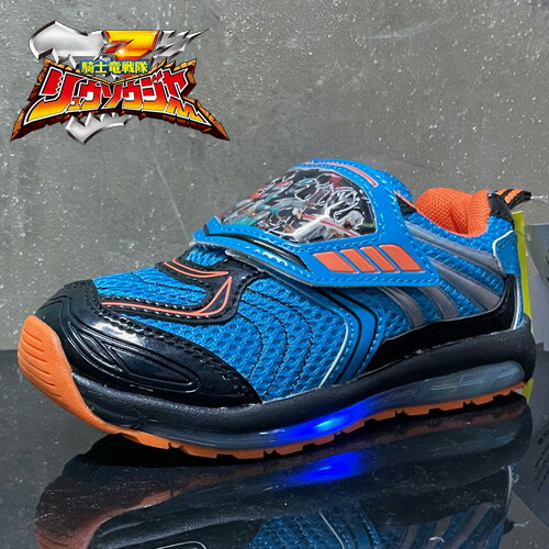 楽天市場】【雷牙 SHOCK 2サイズ キッズ スニーカー 997-02 BL