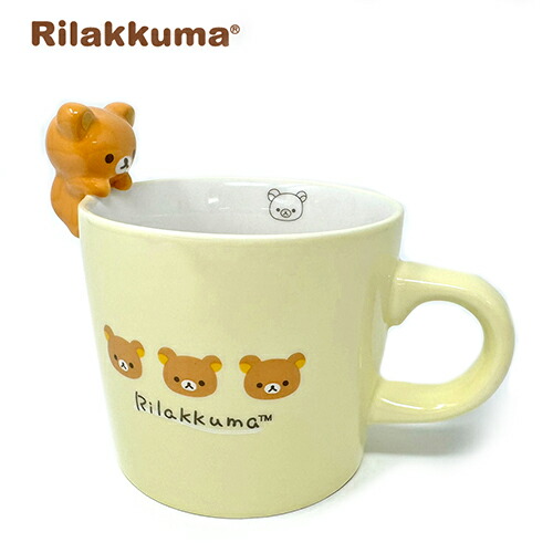 楽天市場】EM【すみっコぐらし マスコット付 マグカップ ブルー とかげ