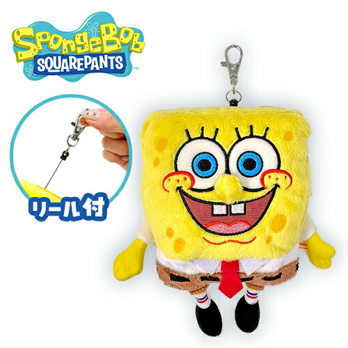 楽天市場】スポンジ・ボブ キーチェーン キーホルダー スクイーズ
