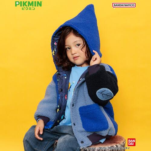 【新品】ピクミン×BREEZE ブルゾン　黄ピクミン　100 楽天市場】送料無料【ピクミン PIKMIN キッズ リバーシブル